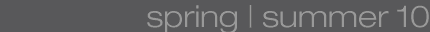 collektion Richmond - spring | summer 10